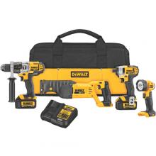 DeWalt DCK492L2 - 20V MAX* Premium 4-Tool Combo Kit