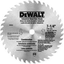 DeWalt DW3325 - 7 1/4" 40T Steel Combo Blade