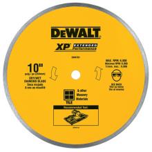 DeWalt DW4761 - 10" x .060" Ceramic Tile Blade Wet