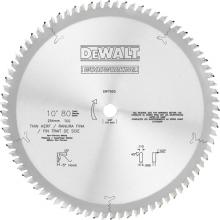 DeWalt DW7665 - 10" 80T Aluminum Cutting Saw Blade 5/8" Arbor