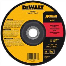 DeWalt DW8427 - 7" x .045" x 7/8" Metal Cutting Wheel