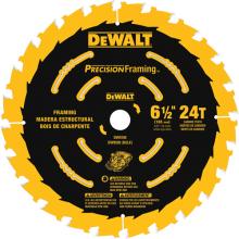 DeWalt DW9199 - 6-1/2" 24T Precision Framing Saw Blade