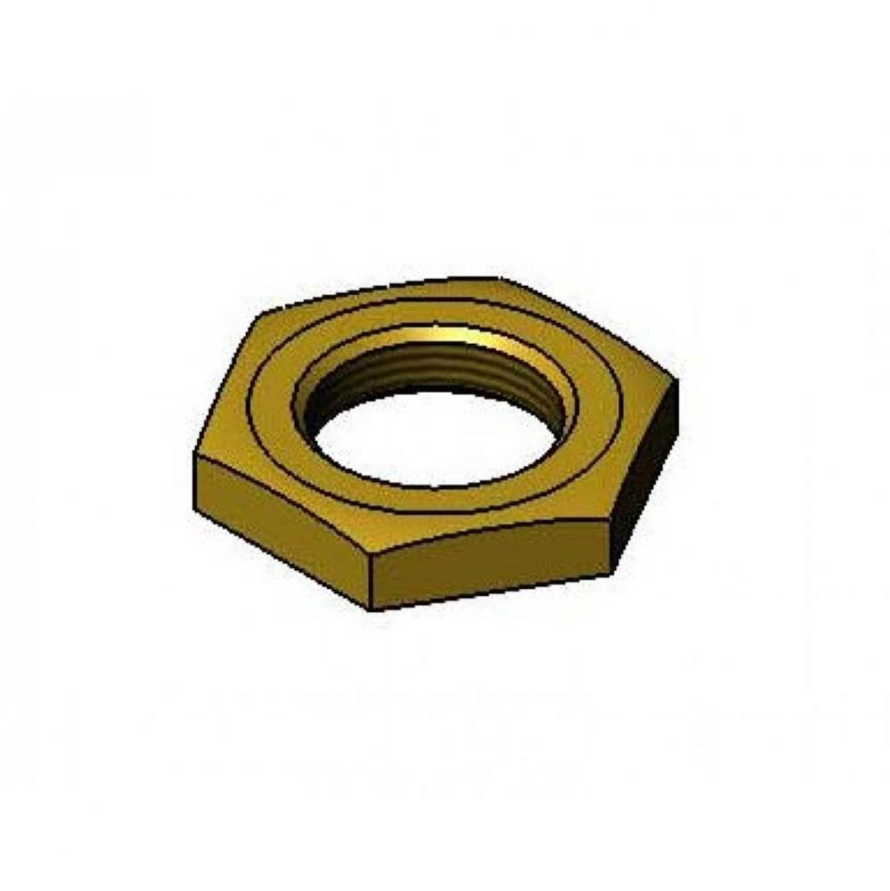 Lock Nut, 3/8-18 NPSL, Brass