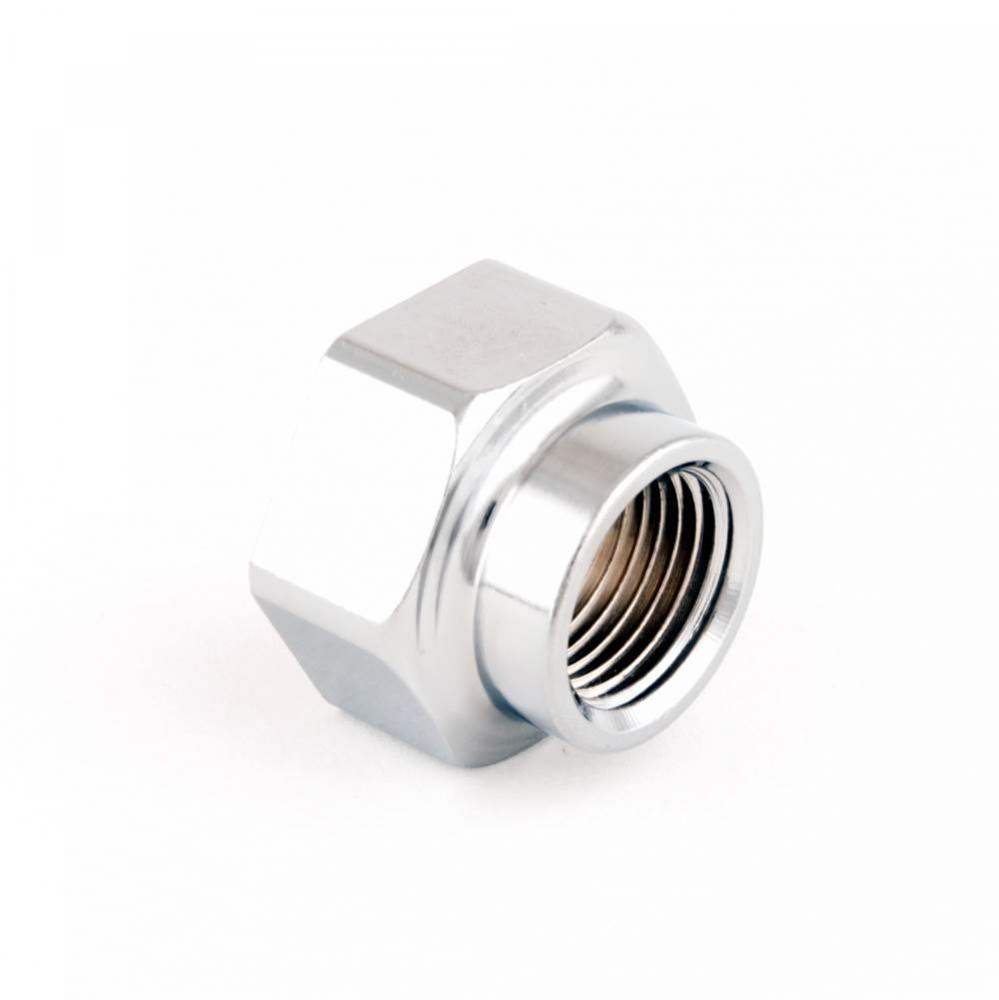 B-0190 Cap Flange, 1/2&apos;&apos; NPSL Female (Chrome-Plated)