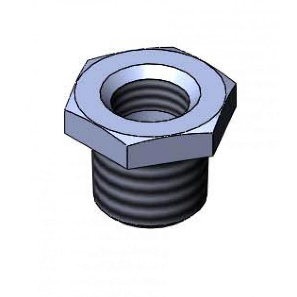 3/8&apos;&apos;NPT x 1/4&apos;&apos;NPT Hex Bushing (Rough Chrome)