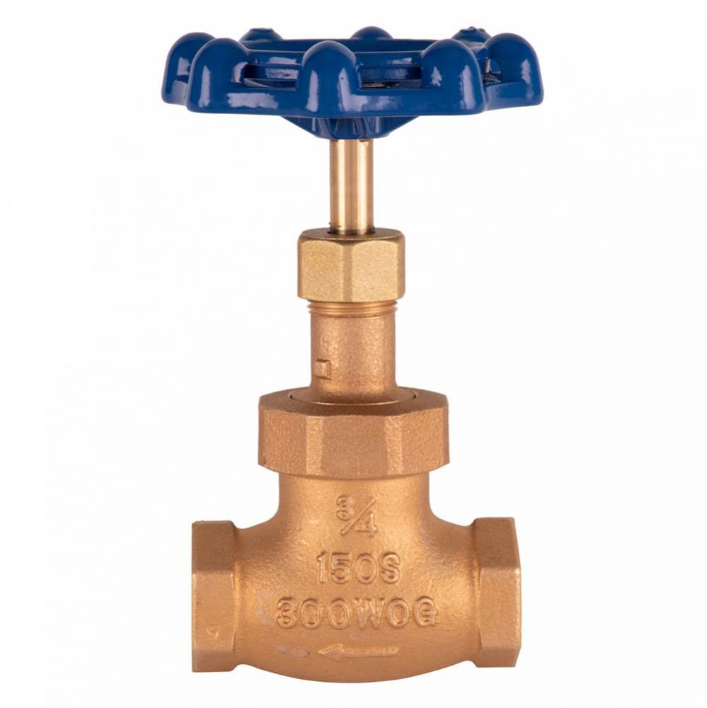 3/4&apos;&apos; Globe Valve, Blue Handle