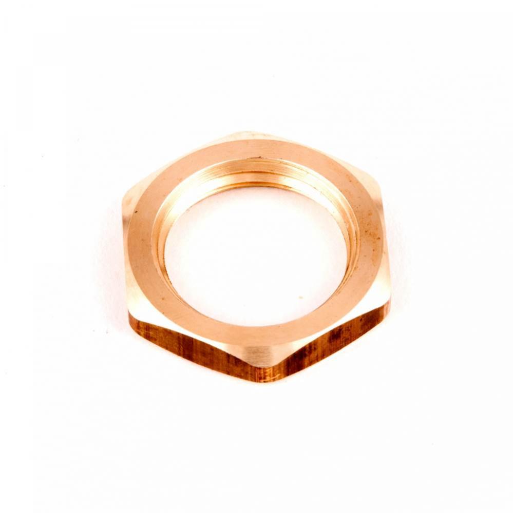 3/4-14NPSL Hex Lock Nut (Brass)