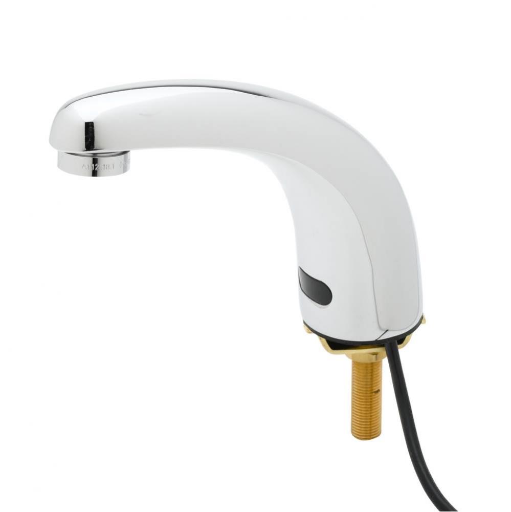 Equip Sensor Faucet: Deck Mount, Single Hole, Cast Spout, AC/DC Control Module, Mixing Tee