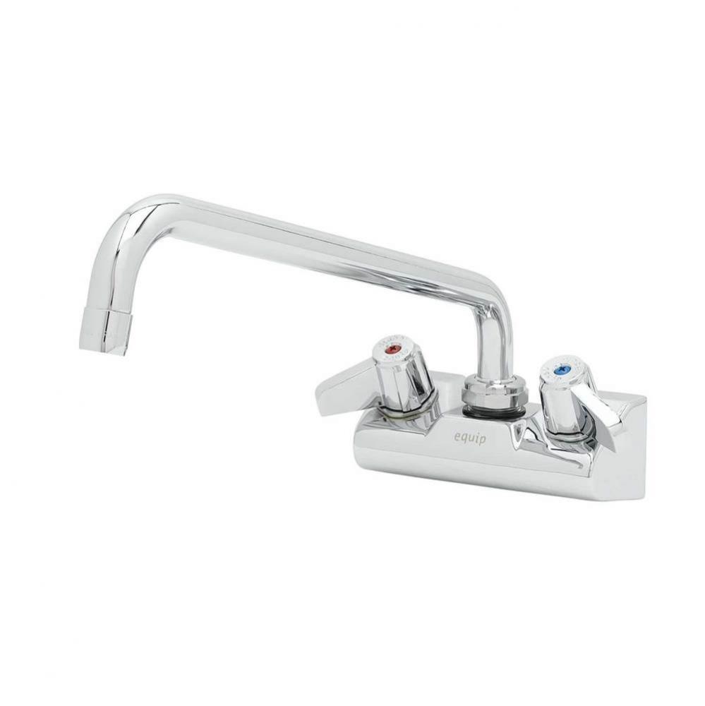 Equip 4&apos;&apos; Wall Mount Faucet w/ 12&apos;&apos; Swivel Nozzle, 2.2Gpm Aerator