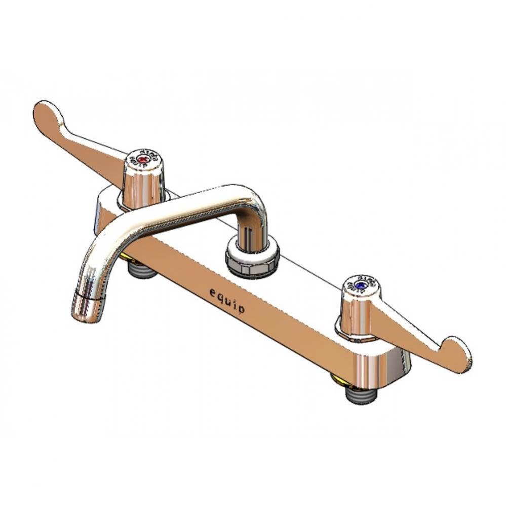 Equip 8&apos;&apos; c/c Deck Mount Workboard Fct w/ 6&apos;&apos; Swing Nozzle, 4&apos;&apos; Wris