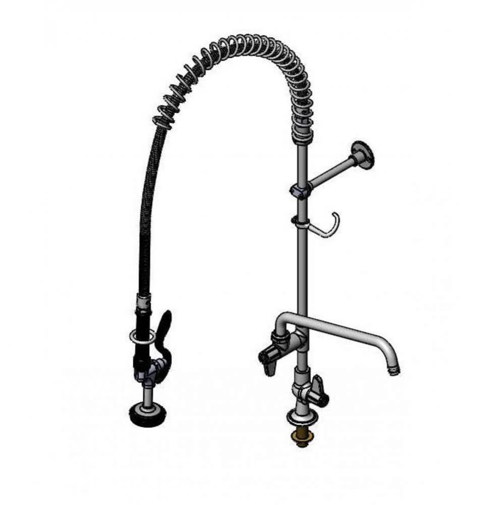 Pre-rinse,Single Hole,14&apos;&apos; Add-on Faucet