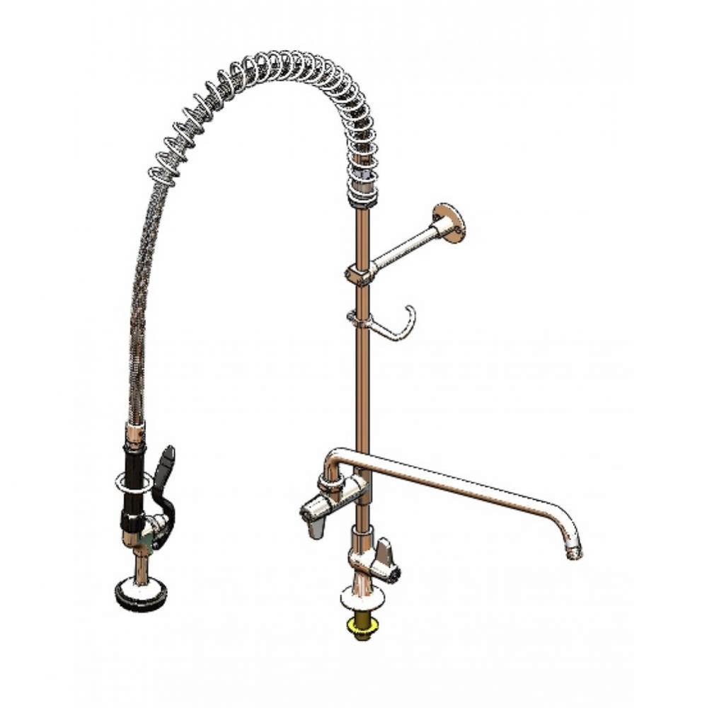 Pre-rinse,Single Hole,18&apos;&apos; Add-on Faucet