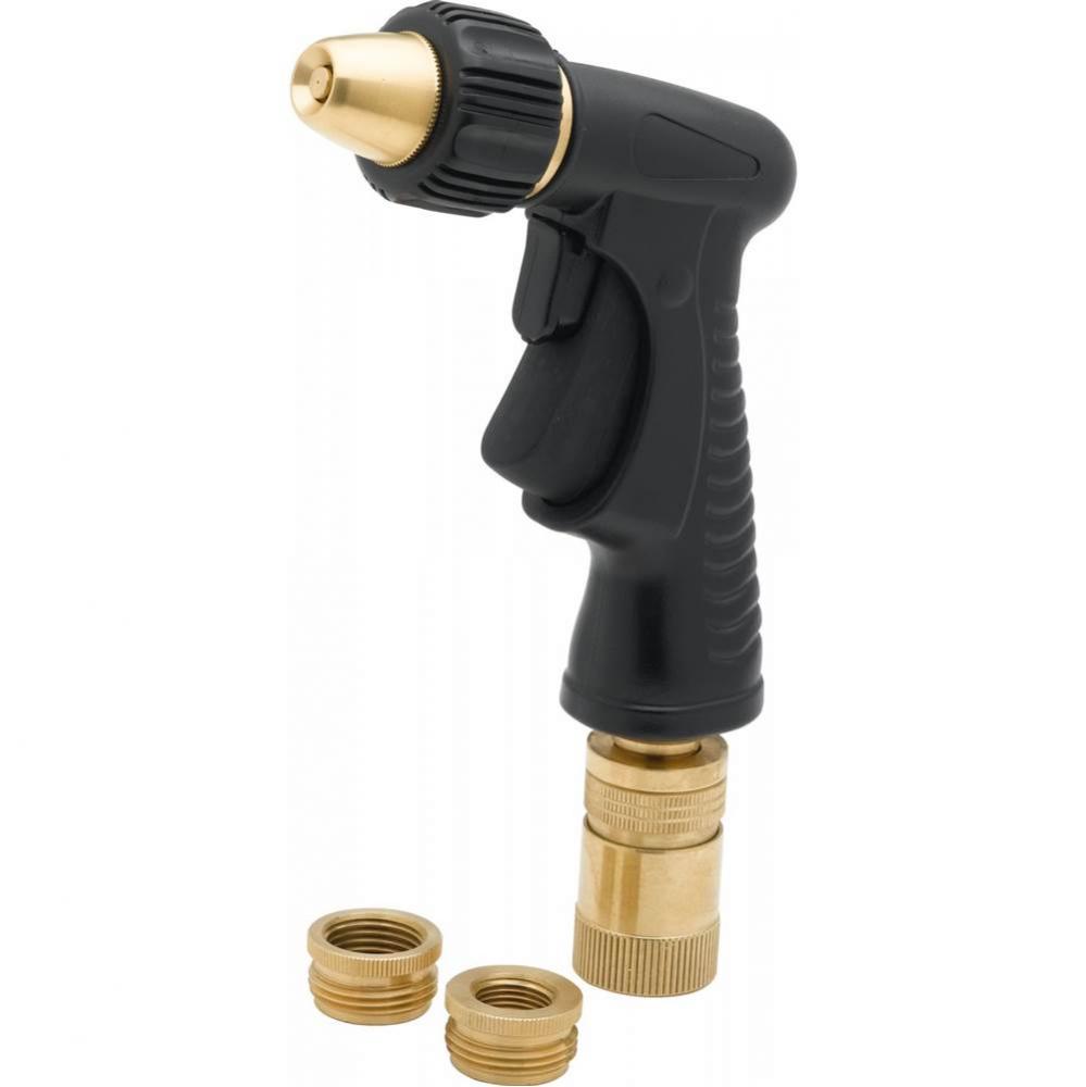 Equip Water Gun with QD, 1/2&apos;&apos; and 3/8&apos;&apos; adapters