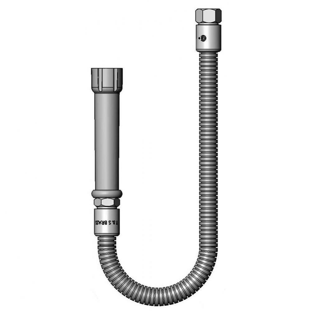 Hose, 24&apos;&apos; Flexible Stainless Steel