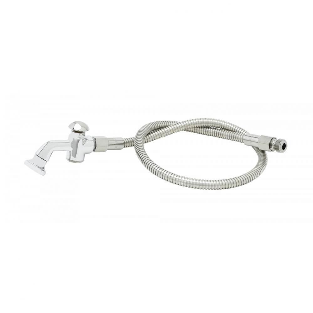 Spray Valve w/ Rosespray Head &amp; 36&apos;&apos; Flexible SS Hose (013E-36H)