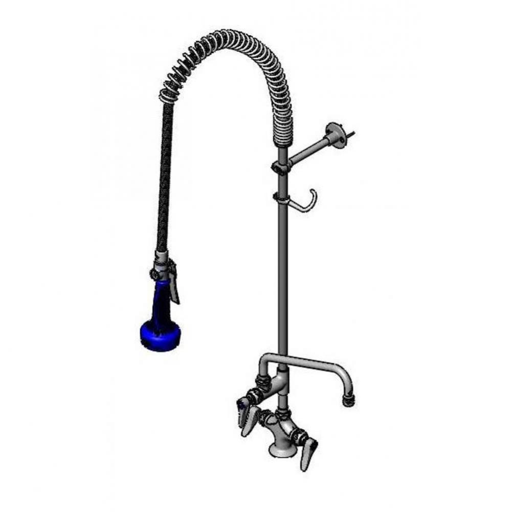 EasyInstall Pre-Rinse, Single Hole Base, 10&apos;&apos; Add-On Faucet, 18&apos;&apos; Flex Lines,