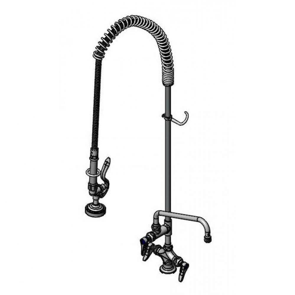 EasyInstall Pre-Rinse, Single Hole Base, 10&apos;&apos; Add-On Faucet, 18&apos;&apos; Flex Lines