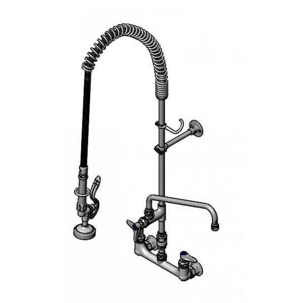 Pre-Rinse, 8&apos;&apos;c/c Wall Mount, Add-On Faucet,B-0230-K, B-0107, Vacuum Breaker, Ceramas