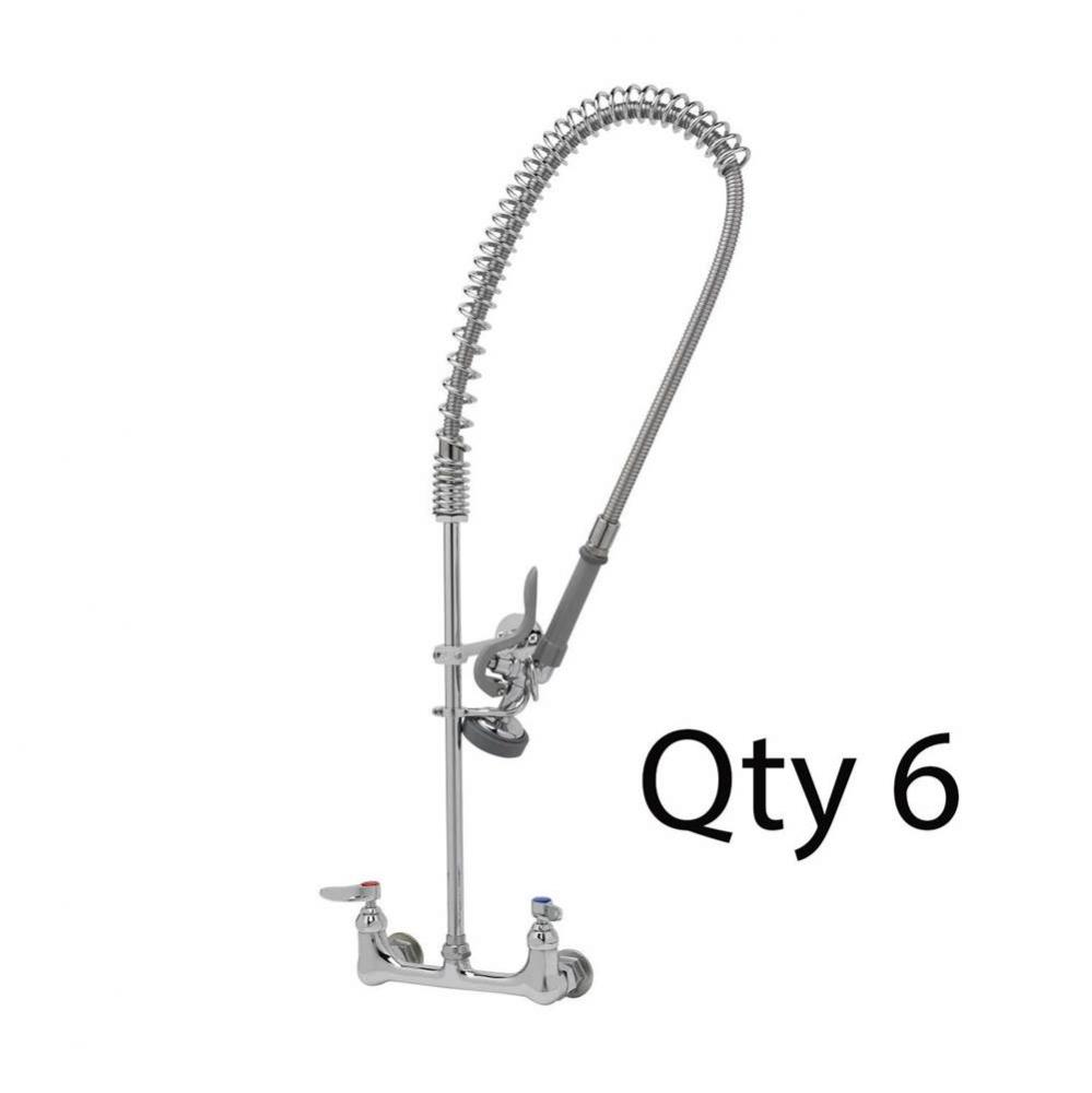 EasyInstall Pre-Rinse Units, Master Pack (QTY6)
