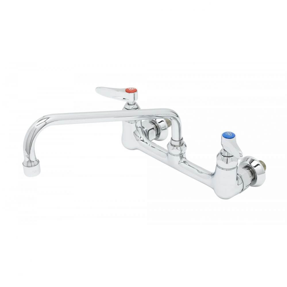 8&apos;&apos; Wall Mount Faucet w/ Eternas, 10&apos;&apos; Swing Nozzle (061X), 00EE Inlets