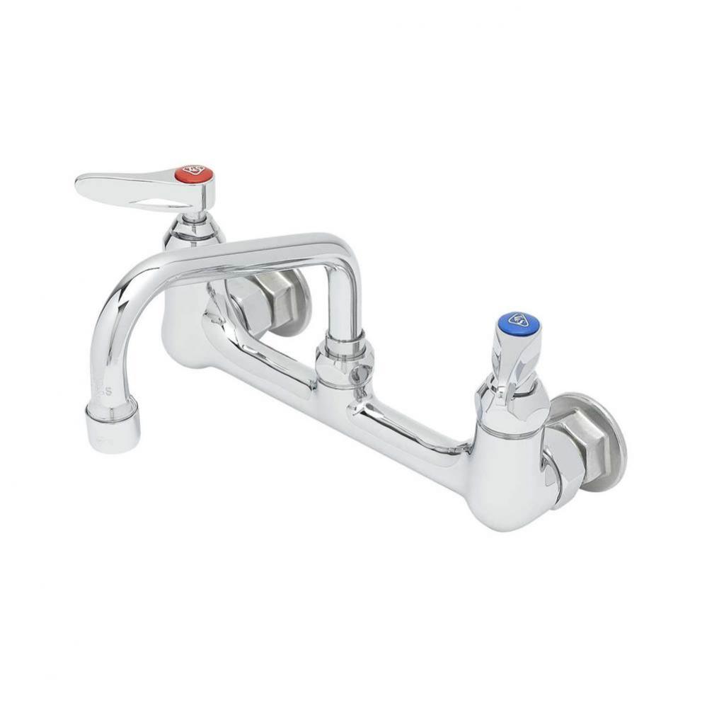 Double Pantry Faucet, Wall Mount, 8&apos;&apos; Centers, 6&apos;&apos; Swing Nozzle (059X)