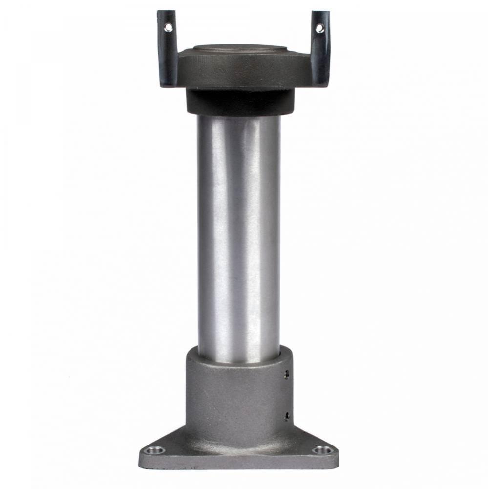 Wall Support for Knee Action Valve, Aluminum, B-0473 Customized with 15&apos;&apos; Centerline