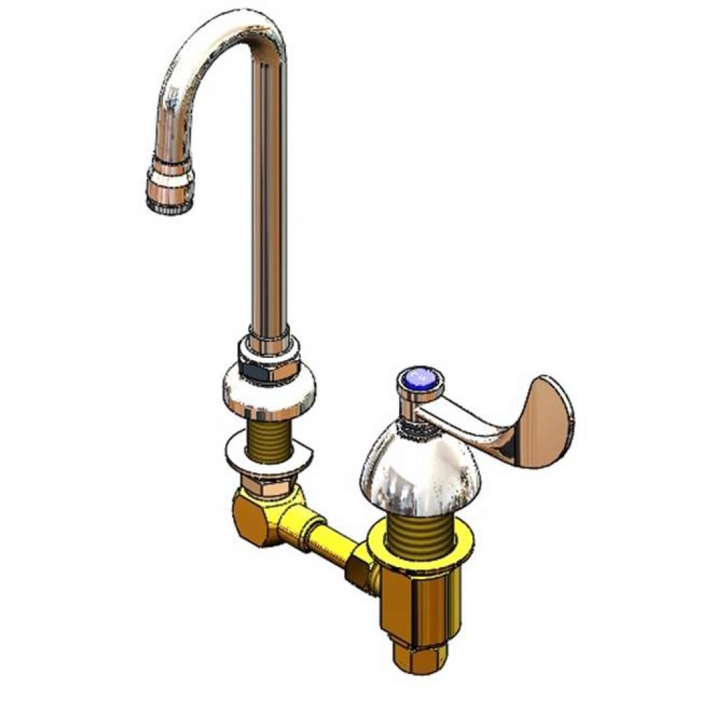 Deck Mount Medical Faucet for Cold Water Only