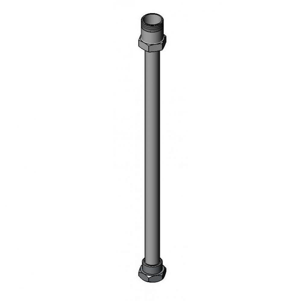 Big-Flo Straight Swivel Extension, 17-3/8&apos;&apos; Height