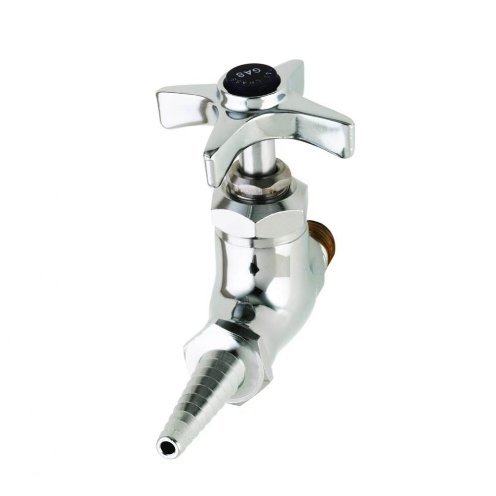 Straight Stop, 3/8&apos;&apos; NPT Male, Special Gases, Grease-Free