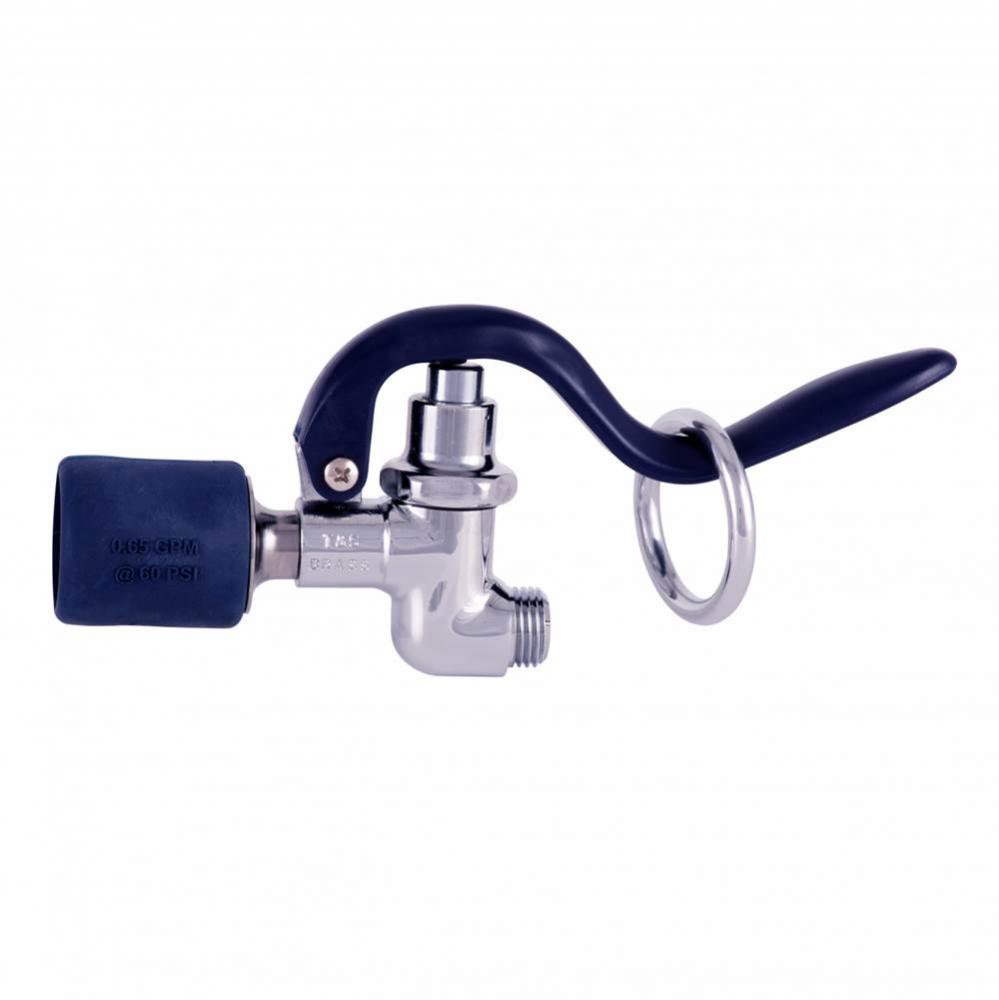 Blue Low-Flow Spray Valve (0.65 GPM / 4.6 Oz-f @ 60 PSI)