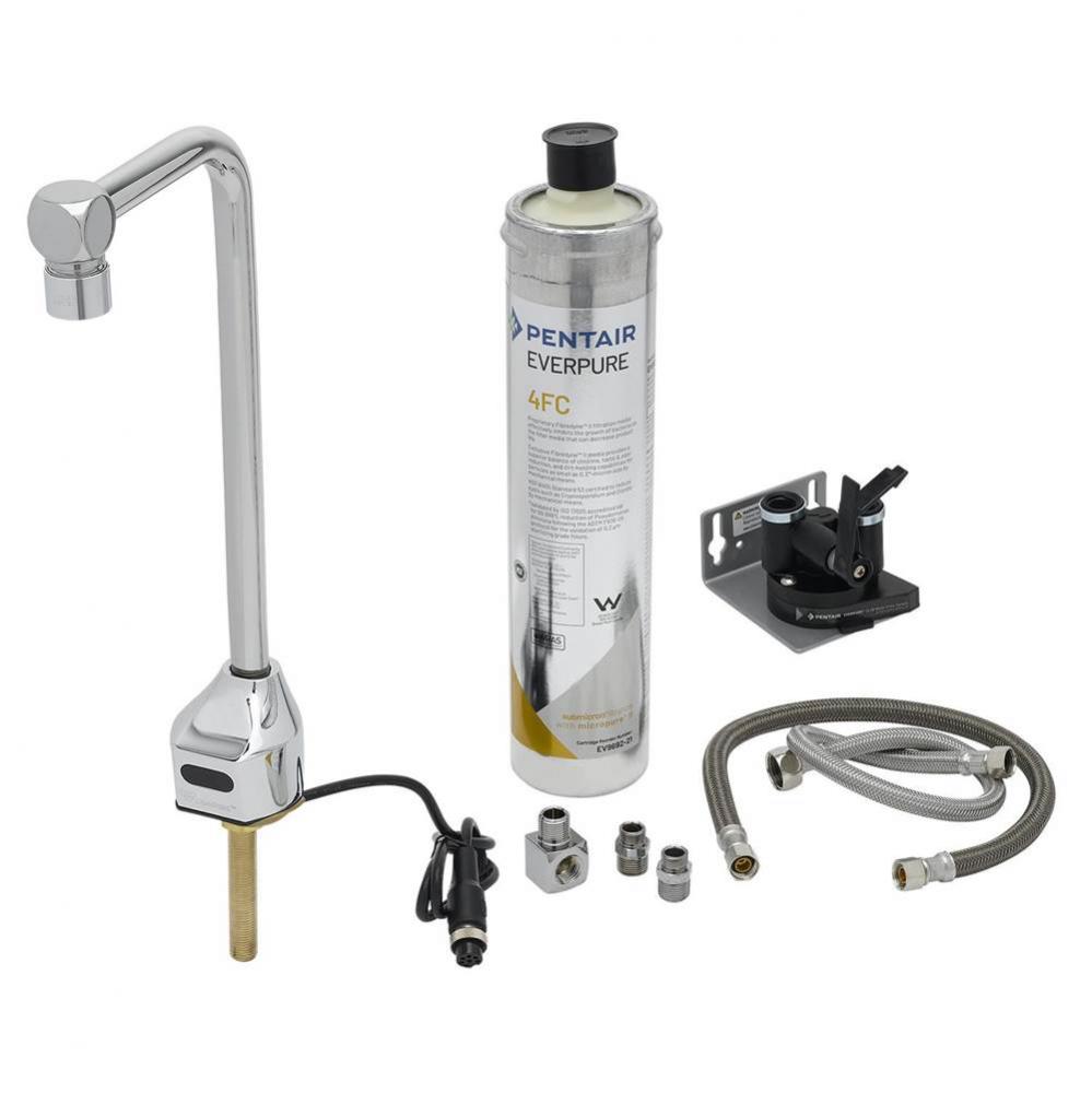 ChekPoint Sensor Glass/Bottle Filler &amp; Water Filtration Kit, 12&apos;&apos; Outlet Clearance