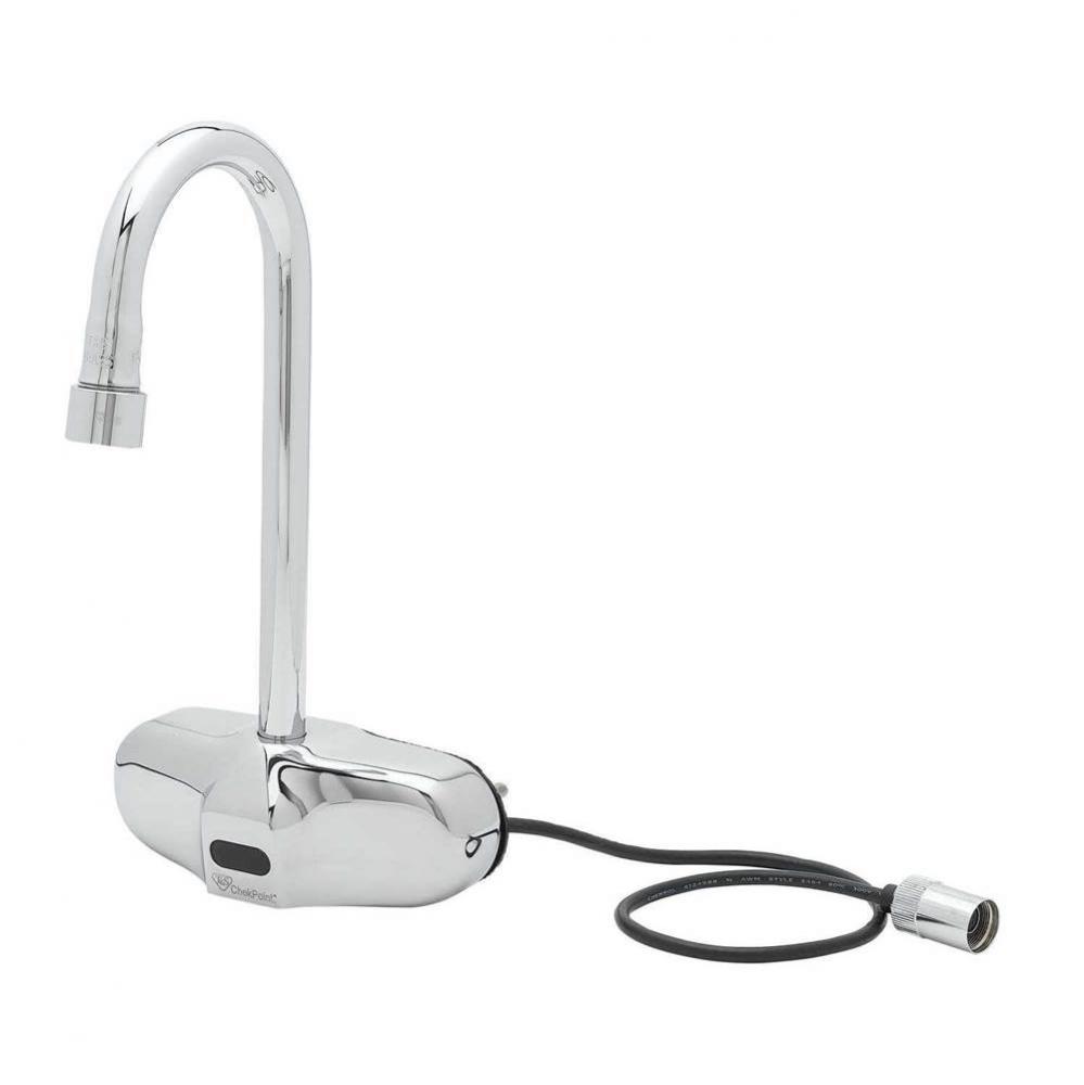 EC-3105 Sensor Faucet w/ HydroGenerator Power Supply (Two-Hole Installation Design)