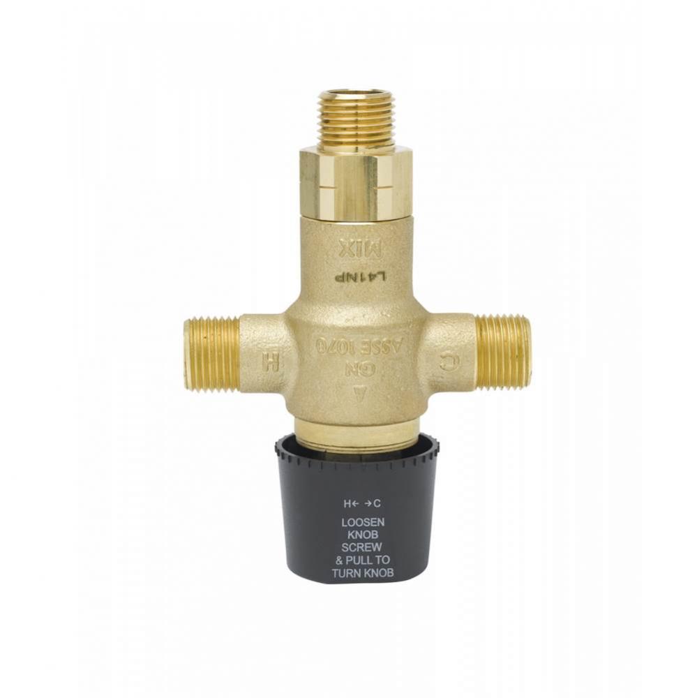 Thermostatic Mixing Valve w/ 1/2&apos;&apos; NPSM Male Threads