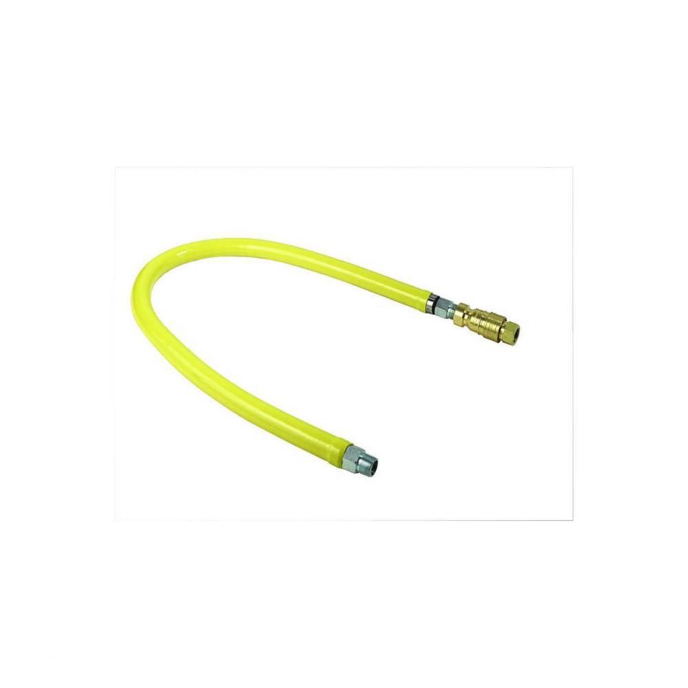 Gas Hose w/Quick Disconnect, 1/2&apos;&apos; NPT, 24&apos;&apos; Long