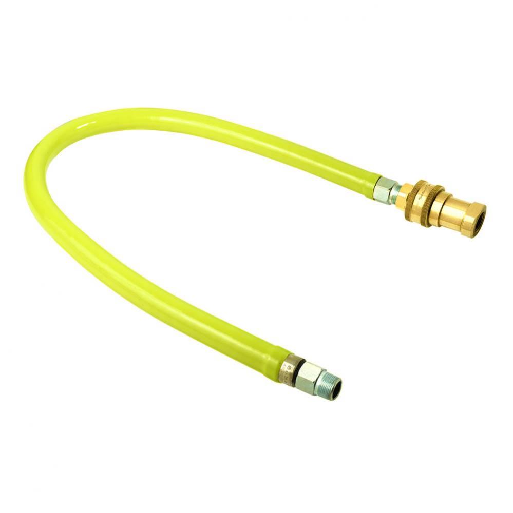 Gas Hose, Reverse Quick Disconnect,1/2&apos;&apos;X 72&apos;&apos;