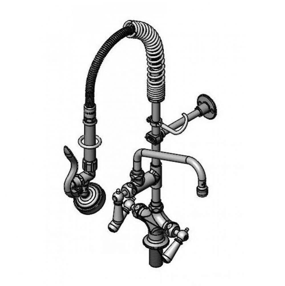 Mini-PRU: B-0113 Style w/ B-0107-035 Spray Valve, 8&apos;&apos; Swing Nozzle, Ceramas &amp; Club H