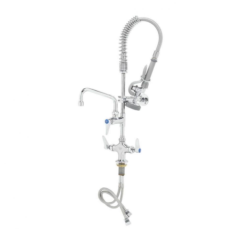 Mini-PRU: B-0113 Style w/ B-0107, 6&apos;&apos; Swing Nozzle, Eterna Cartridges, Lever Handles