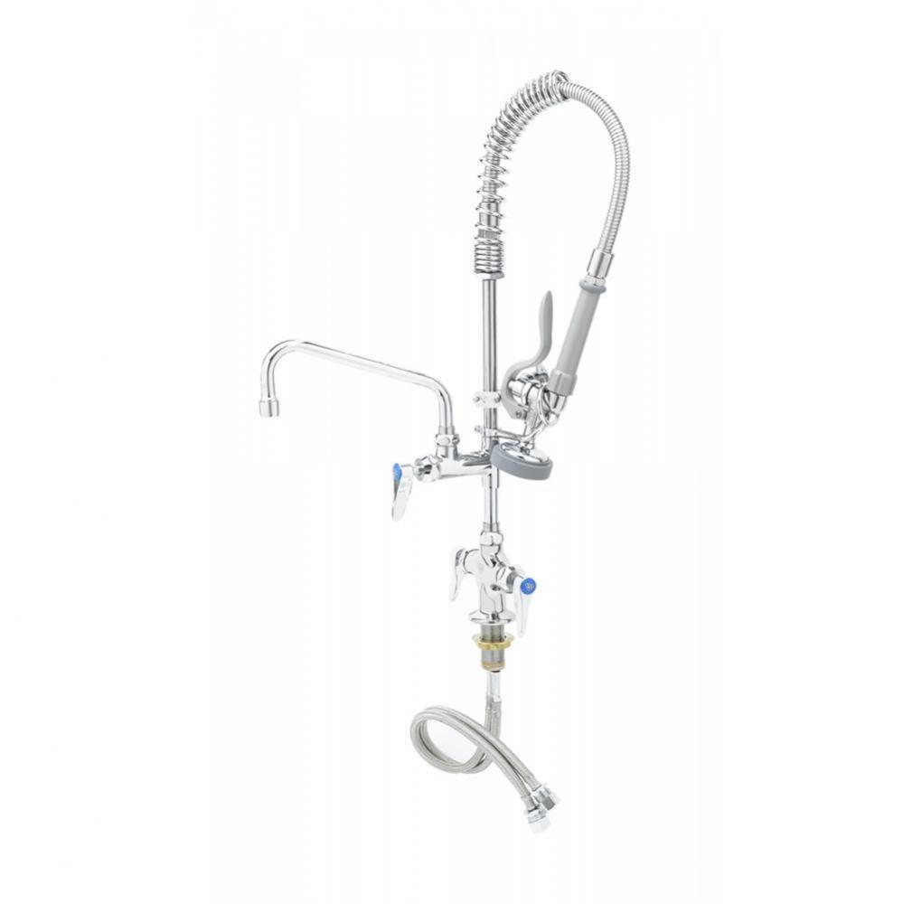 Mini-PRU: B-0113 Style w/ B-0107, 8&apos;&apos; Swing Nozzle, Cerama Cartridges, Lever Handles