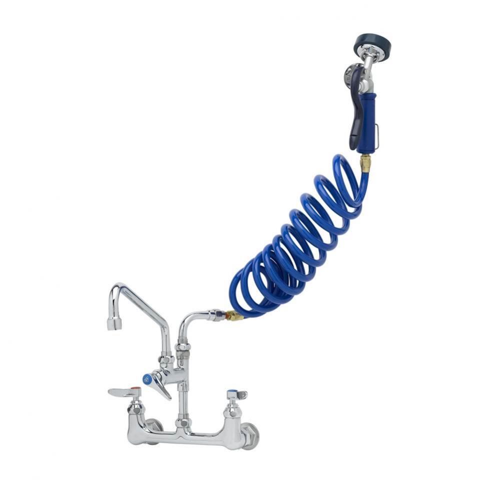 Pet Groom: Wall Mount No Vacuum Breaker , B-155 034A, 061X, Coil Hose, Alum Spray