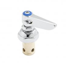 T&S Brass 002713-40 - Eterna Spindle Assembly, Left Hand (Cold) Lever Handle & Screw Included