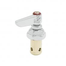 T&S Brass 002714-40 - Eterna Spindle Assembly, Right Hand (Hot) Lever Handle & Screw Included