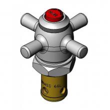 T&S Brass 015A - Fast Self-Closing Cartridge Assembly, Hot Water Index (Red)