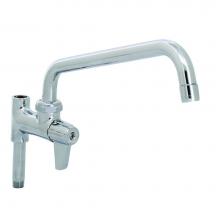 T&S Brass 5AFL12A - Faucet, Add-On for Pre-Rinse, 12'' Swing Nozzle w/ 2.2 GPM Aerator