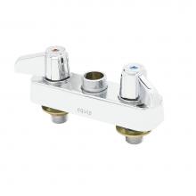 T&S Brass 5F-4CLX00 - Equip 4'' c/c Deck Mount Workboard Fct, Swivel Outlet Less Nozzle