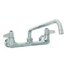 T&S Brass 5F-8WLX06 - Faucet, Wall Mount, 8'' Centers, 6'' Swing Nozzle