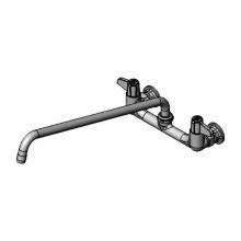 T&S Brass 5F-8WLX18 - Faucet, Wall Mount, 8'' Centers, 18'' Swing Nozzle