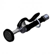 T&S Brass 5SV-WH - Equip High-Flow Spray Valve Assembly w/ Handle & Hold-Down Ring for Wash-Down & Hose Reels
