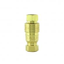 T&S Brass AW-5A - Water Appliance Connector, 1/4'' NPT Quick Disconnect, Stainless Steel