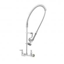 T&S Brass B-0133-B - EasyInstall Pre-Rinse, Spring Action, Wall Mount Base, 8'' Centers, Wall Bracket