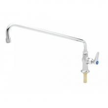 T&S Brass B-0205 - Single Pantry Faucet, Single Hole Base, Deck Mount, 18'' Swing Nozzle (065X)